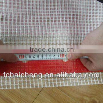 Transparent pe mesh tarps 170g/sqm for waterproof material