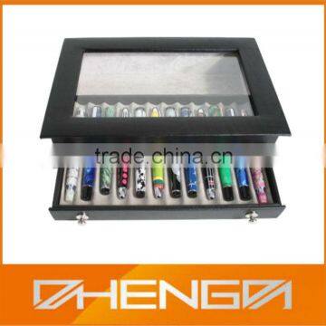 Hot!!! Customized Made-in-China Colorful Pens Delicate Packaging Leather Box(ZDL13-P009)