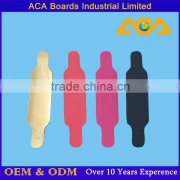 New Arrival Canadian Maple , Fiberglass, Bamboo Drop Thru Longboard