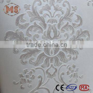 Deep foaming flower non woven wallpaper to your best choice for home living room