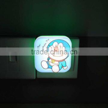 BBY-NL DDCAT W Night ligh new design cute animal LED Night light with sensor