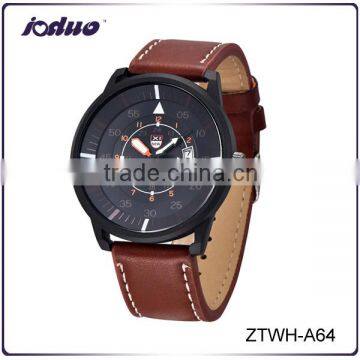Mixed Color Leather Men's Watch Wholesale 2016