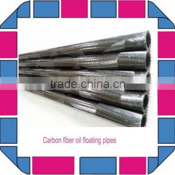 high strength roll wrapping carbon fiber petroleum floating pipes