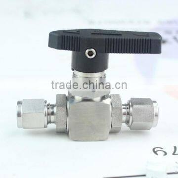 2 pieces double ferrules Ball Valve