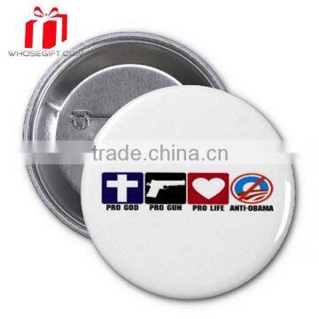 Promotional Fourth Birthday Plastic Plastic Badge