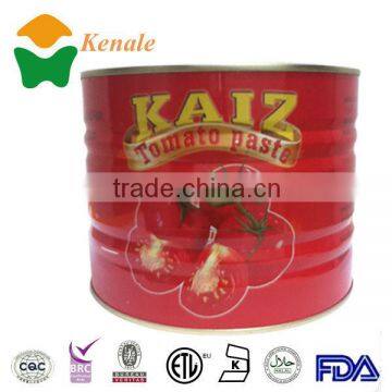 HOT SELLER OF WHOLESALE FACTORY OF TOMATO PASTE 2200gX6tins