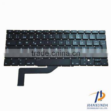 Hot Sale 100% New Only SP Version Keyboard for RMBP Pro Retina A1398 SP Spain Keyboard