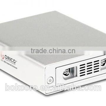 aluminum 3.5'' external hdd drive case with Firewire Interface,designed for MAC users