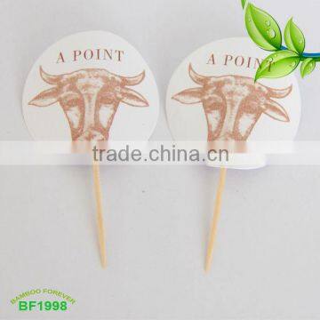 100pcs per box cow head craft picks