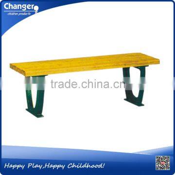 New Design outdoor wooden wpc park chairs