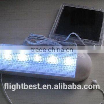 White Colour Solar indoor linear Lights,Solar cable connection Wall Lamp 5 LED Lighting