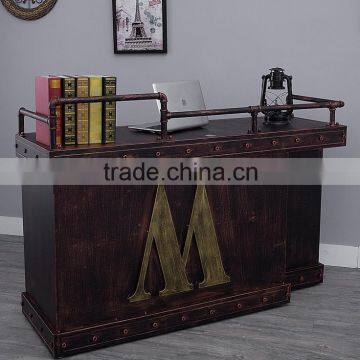 Wine Antique Style Home Bar Kitchen Furniture Decor