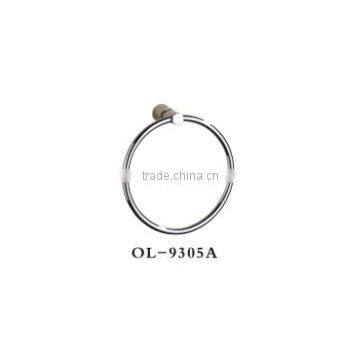 Metal round towel ring chrome plating