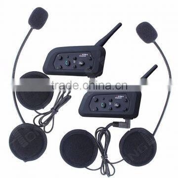 SZwinzon V6 1200M Helmet Bluetooth Heads Intercom/Interphone Headset for Motorcycle/Bicycle Connects upto 6 Riders