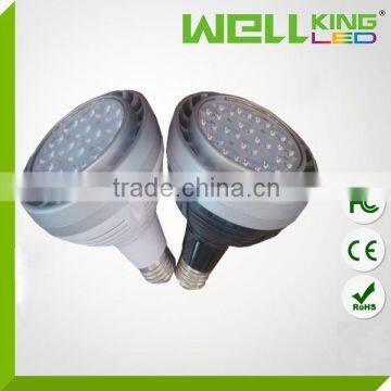 AC110V-120V led par 30 with E27 lamp base dimmable