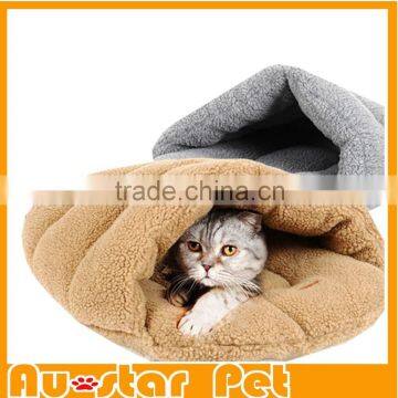 Grey/Brown S, M High Quality Slipper Cat Bed Pet Cage Kennel House for Dogs