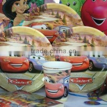 Themed Boys Birthday Party Supplies & Decorations Cars Birthday PARTY Supplies FAVORS Cup Napkin Banner