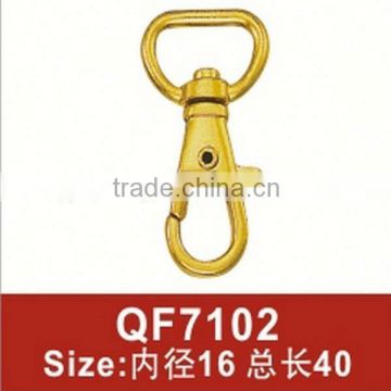 metal brass snap hook for bag making accessories