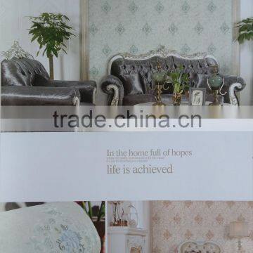 New Invention Seamless Wallcovering 2.8m Width Fabric Back Wallpaper ZHM-6209 photo-4