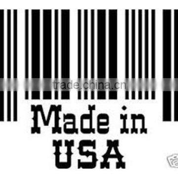 Barcode Printed Sticker