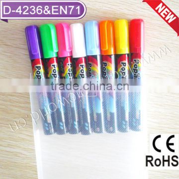 6mm Chisel Bullet Nib Dry Erasable Marker Pen for Lighting board