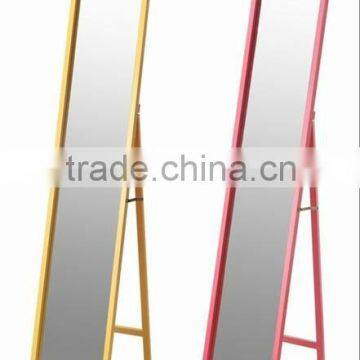 2015 new style classic wooden frame stand mirror MGM-3031N