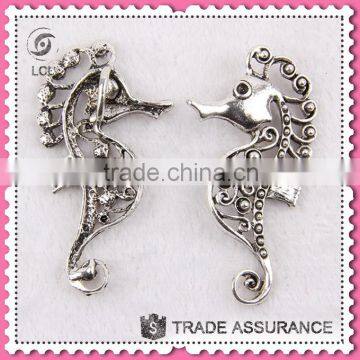 Wholesale turtle charm, imitate antique silver china charms