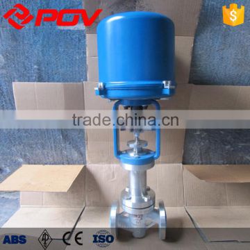 ss304 flange electric replace idle control valve with positioner