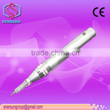 2015 tattoo pen permanent makeup stainless derma pen meso pen hairy regrown meso pen