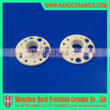 Customized Precision alumina flange plate machining