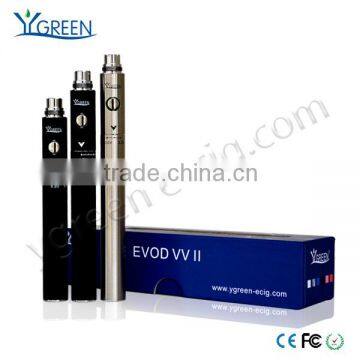 Passthrough system Evod VV II E cigs pipe With different colors