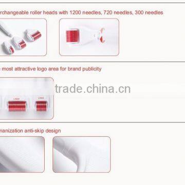 4 in 1 Derma Roller for Skin Care Face/ Eyes / Body Derma Roller With 300 Pins / 720 Pins / 1200 Pins DRS401 photo-6