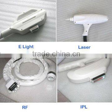 Beauty Laser Instrument With Four Handles Elight Laser, RF Laser, ND Yag Laser and IPL Laser photo-2
