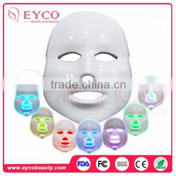 Christmas Gift 7 Colors Led Photon Light Face Skin Rejuvenation Mask