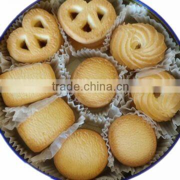 340g Danish Butter Cookies Crisp Sweet in Blue Tin for Chrismas Gift