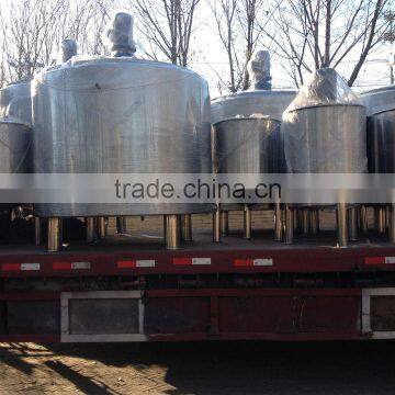 moveable tank , mixing vessel ,stainless steel tank