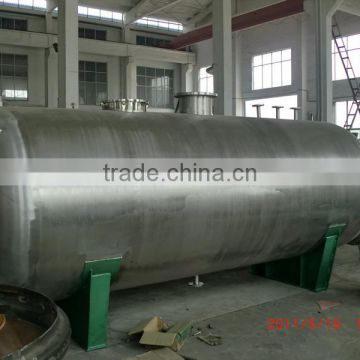 horizontal Stainless Steel Storage Tanks