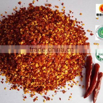 Top 8 Manufacturer supplier Exporting Chaotian, Sanying Chilli Spicy Hot Chilli Crushed, Chilli Flakes, Crushed Chilli pepper