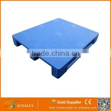 1200*1000 Single Faced Rackable Flat Logistics Plastic Pallet