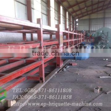 Ore briquettes-food and vegetable hot air chain plate dryer with high efficiency with CE