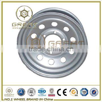 trailer steel wheel rim 14x6 trailer rim