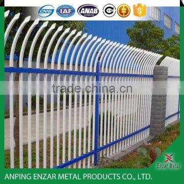 Spear Top Tubular Steel Wrought Iron Fence