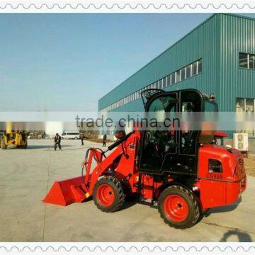 2017 QINGZHOU 4WD мини-погрузчик ZL08 на 800 кг по минимальной цене photo-2