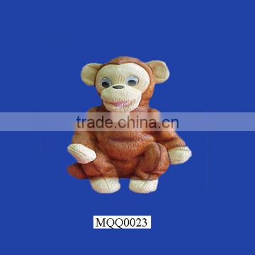 Lovely monkey shaped cheap personalized money banks