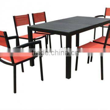 Polywood/Plastic Wood Dining Set,Outdoor Garden Set