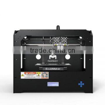 230x150x150mm Printing Size FANTASY Desktop 3D Printer Kit Machine Price FDM Dual Extruder Works With ABS and PLA photo-2