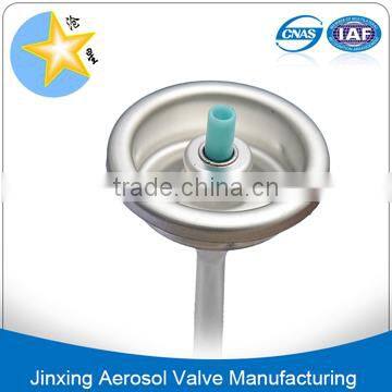 Tinplate can powder aerosol valve