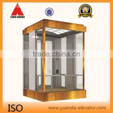 Yuanda square glass lift