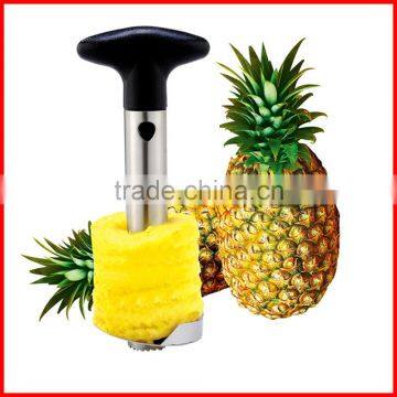 Stainless Steel Pineapple Corer Kitchen Easy Gadget Slicer Cutter Fruit Peeler