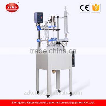 Electric Heating Single Layer Stirring Glass Reactor photo-2
